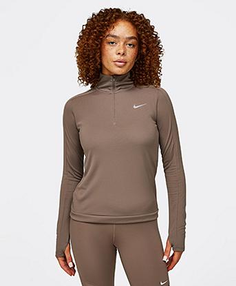 Womens Dri-FIT Pacer Half Zip Top