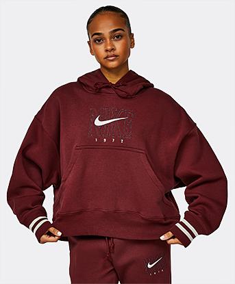 Womens Sportswear Phoenix Fleece Oversize Hoodie