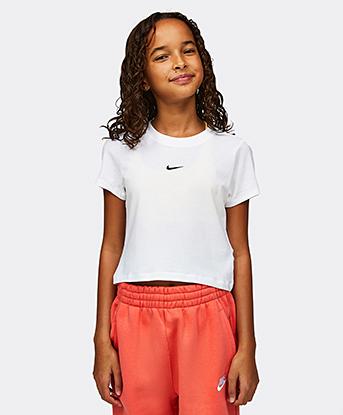 Girls Essential Slim Crop T-Shirt
