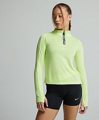 Girls Training Half Zip Plus Top