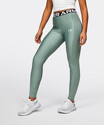 Womens HeatGear Rib Legging