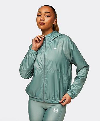 Womens UA Rival Sport Windbreaker Jacket