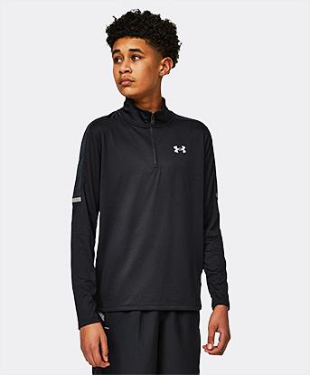 Junior Tech Utility Quarter Zip T-Shirt