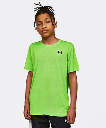 Junior Tech Vent Jacquard Short Sleeved T-Shirt
