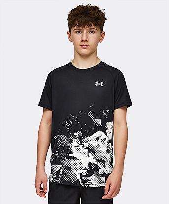 Junior UA Tech Graphic Short Sleeve T-Shirt