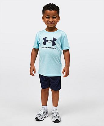 Nursery UA Tech Fade T-Shirt and Shorts Set
