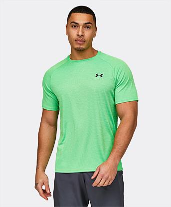 UA Tech Textured Short Sleeved T-Shirt