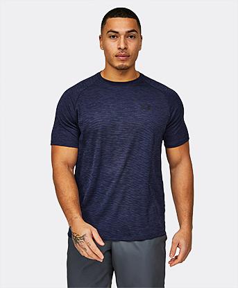 UA Tech Textured Short Sleeved T-Shirt