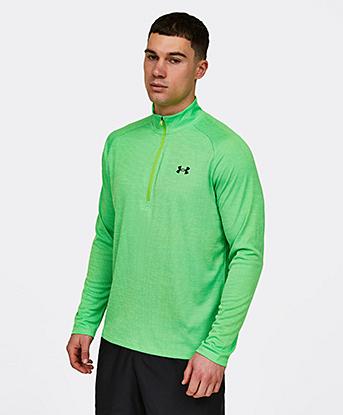 UA Tech Textured Half Zip Top