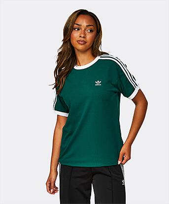 Womens Adicolor Classics 3-Stripes T-Shirt