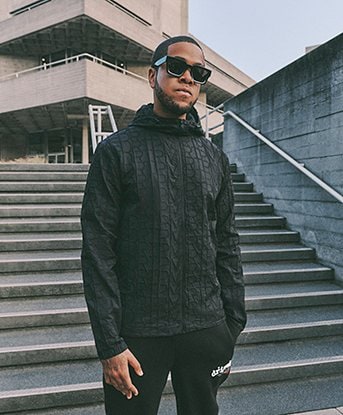 Hoax Repeat Stitch Windbreaker