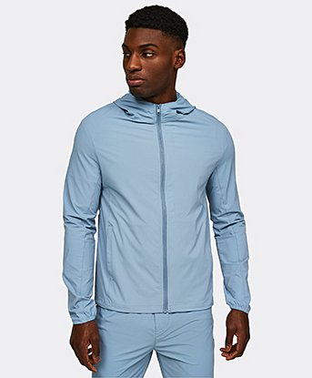 Woven Full Zip Hoodie