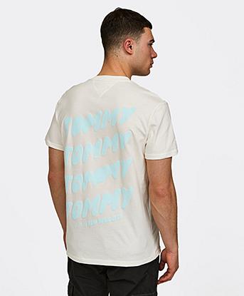 Bubble Logo Back Graphic T-Shirt