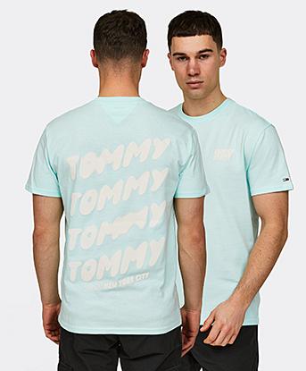 Bubble Logo Back Graphic T-Shirt