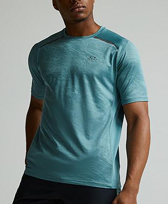 Camo Jacquard T-Shirt