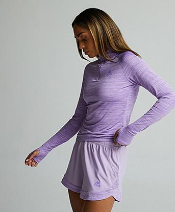 Womens Trail Quarter Zip Top