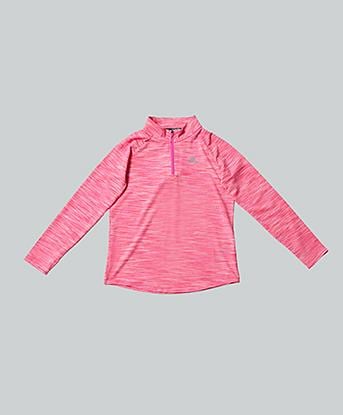 Girls Trail 2.0 Quarter Zip Top