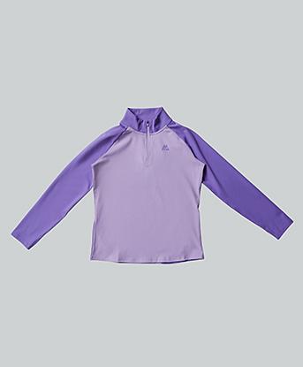Girls Dash Quarter Zip Top