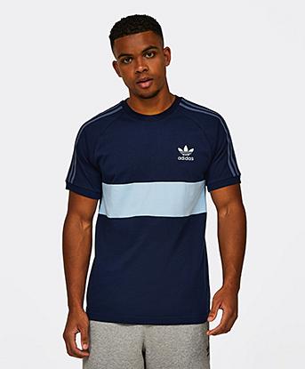 3 Stripe Panel T-Shirt