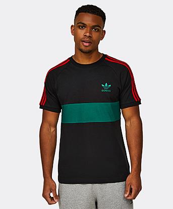 3 Stripe Panel T-Shirt