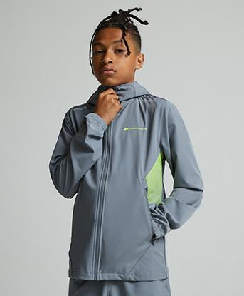 Junior Katla Woven Zip Through Hoodie