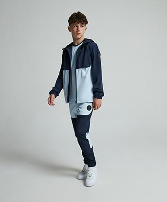 Junior Vosso Woven Zip Through Hoodie