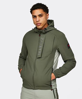 Vemaro Woven Full Zip Hoodie