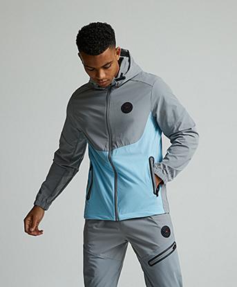 Zidero Woven Zip Through Hoodie