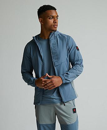 Vemaro Woven Full Zip Hoodie