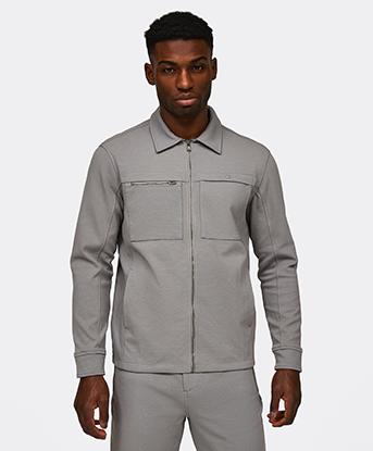 Vicario Smart Textured Overshirt