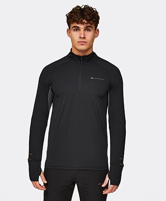 Interval Long Sleeve Quarter Zip Top