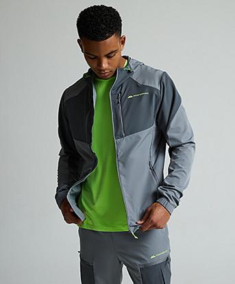 Orbit Woven Running Hoodie
