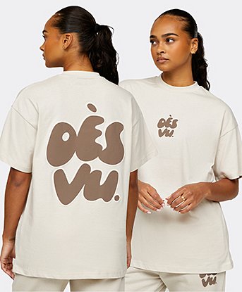 Womens Large Bubble Boyfriend T-Shirt