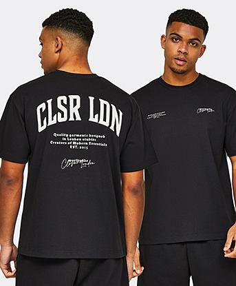 Relaxed Stacked Varsity T-Shirt