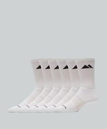 Form Core Cushioned 6 Pack Sock