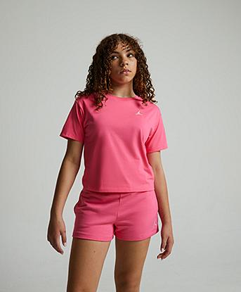 Girls MJ Brooklyn Essentials Short Sleeved T-Shirt