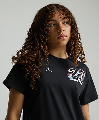 Girls Summer Bloom Oversized T-Shirt