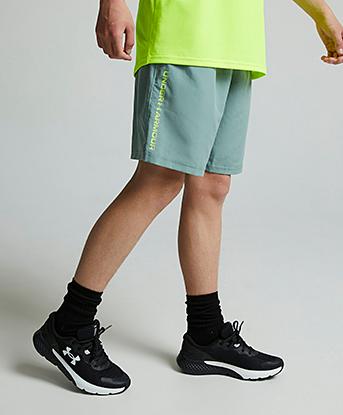 Junior UA Tech Woven Wordmark Short