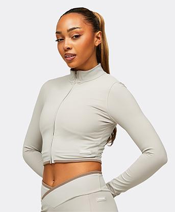 Womens SLB Layer Zip Top
