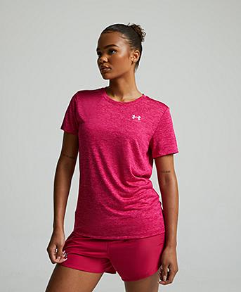 Womens UA Tech Twist Short Sleeve T-Shirt