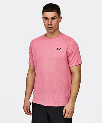 UA Tech Textured Short Sleeved T-Shirt