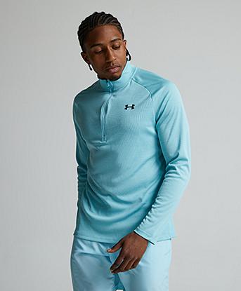 UA Tech Textured Half Zip Top