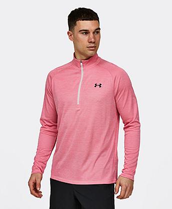 UA Tech Textured Half Zip Top