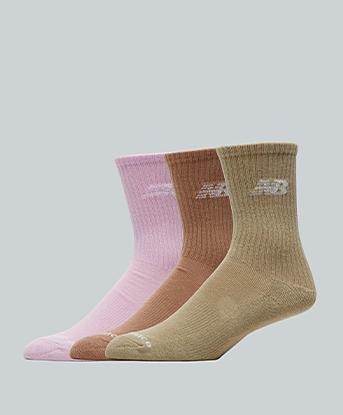 3 Pack Mid Calf Sock