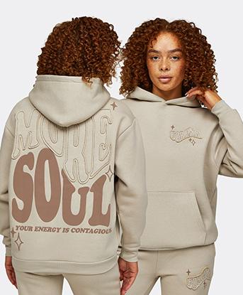 Womens More Soul Overhead Hoodie