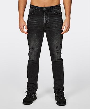 Mucchio Loose Stacked Denim Jean