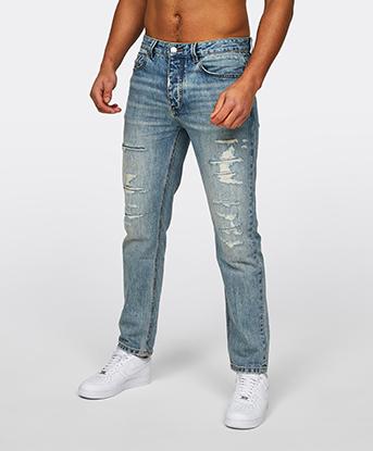 Spiaggia Loose Fit Ripped Jean 