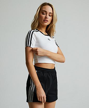 Womens 3-Stripes Baby T-Shirt