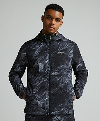 Vertex Obsidian Windbreaker