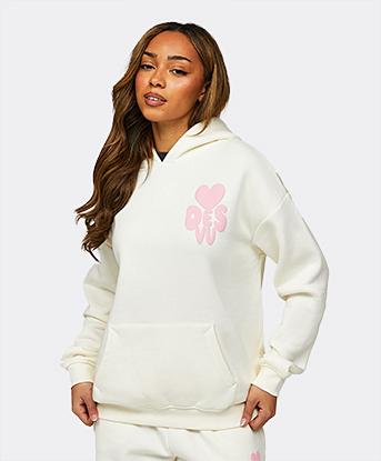 Womens Lovers Baby Overhead Hoodie